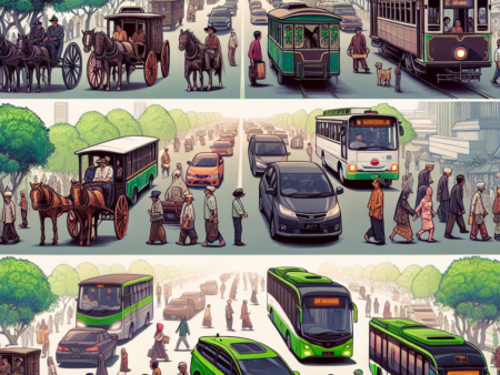 Perkembangan Transportasi Umum di Jakarta